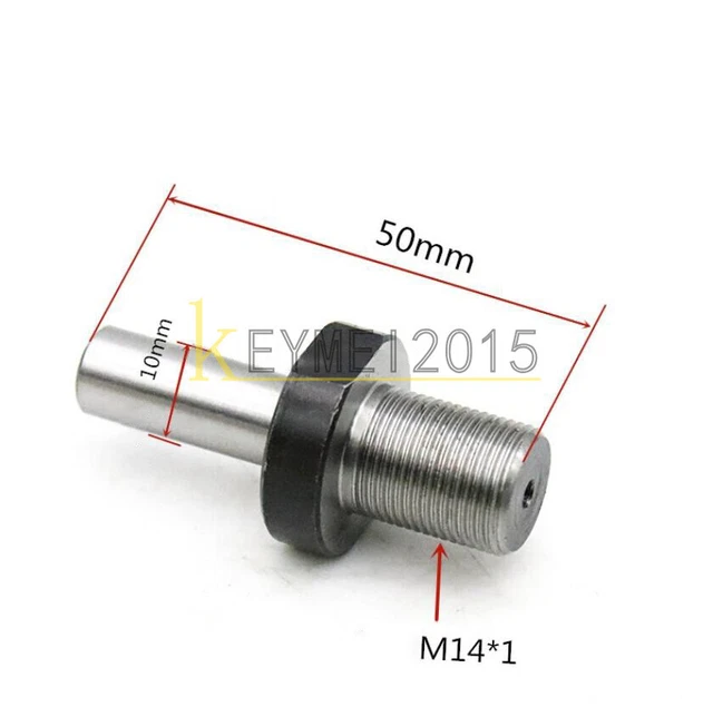 DIY use 10 MM Holding Arbor Fit For K01-50 2" Self-centering 3 Jaw Mini Chuck