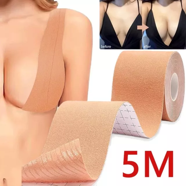 WOMEN BREAST LIFT Tape Boob Tape Breast Enhancer Nipple Cover Chest Sticker  Tape £3.90 - PicClick UK