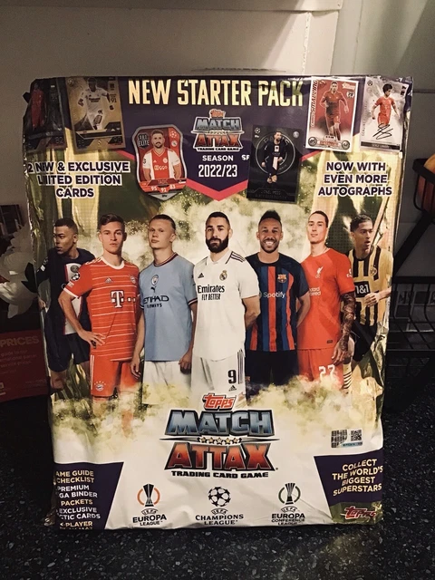 Match Attax Starter Pack 22/23 Top Sigillati Uefa Champions League