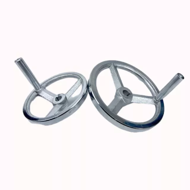 OD 65mm - 320mm Three Spoke Round Hand Wheel Handwheel for Milling Machine Lathe 3