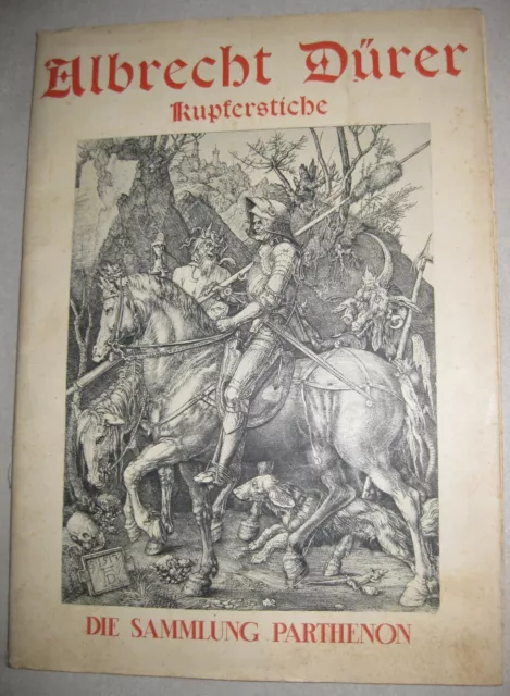 Albrecht Dürer Mappe - Kupferstiche - Die Sammlung Parthenon von 1939