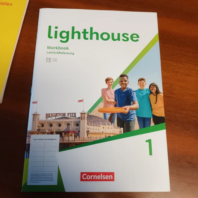 CORNELSEN LIGHTHOUSE 1 Workbook Lehrkräftefassung + Lösungen Neu