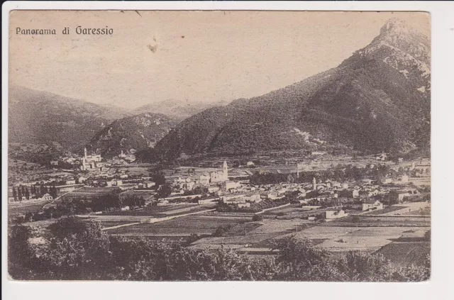 1924 Garessio Panorama  Cuneo cartolina FP VG edizioni Rubba x Mongrando