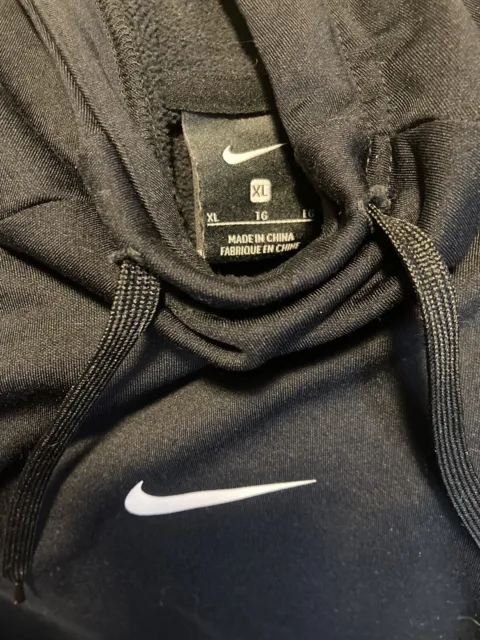Nike Black Extra Large Pull Over Youths Hoodie