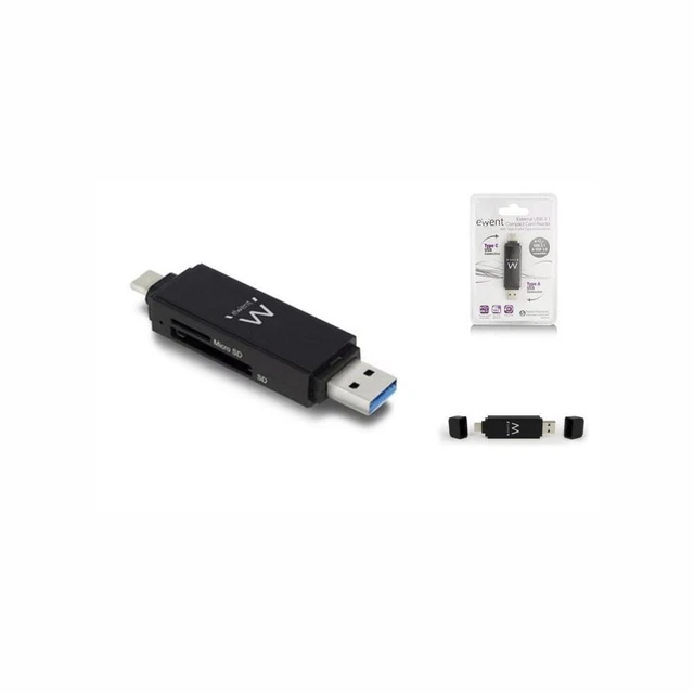 Lector de tarjetas Ewent EW1075 USB 3.1 Gen 1