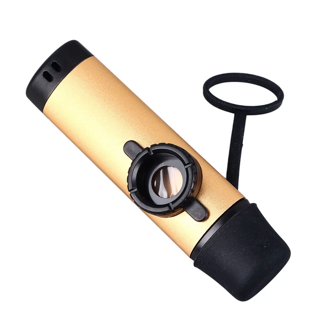 ABS Kazoo Adjustable Membranes Gold Kazoo Musical Instrument For Guitar