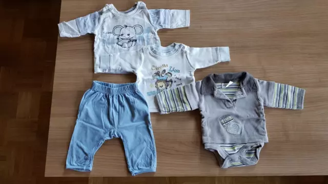 4-tlg. Set: Babykleidung für einen Jungen