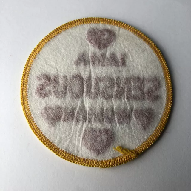 Vintage Trucker Hat Hippie Jacket Patch I AM A SENSUOUS WOMAN 2