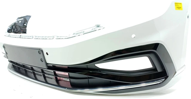 Front Left Fog Light Grille With Chrome Trim For VW Passat B8 2014-2018-617352