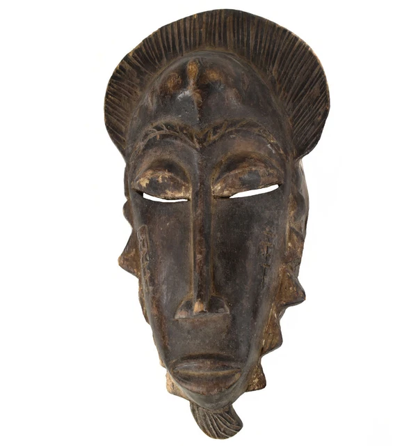 Yaure Baule Portrait Mask Mblo Ivory Coast African Art