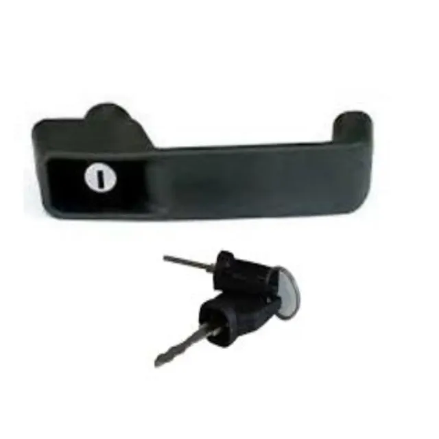 Door Handle With 2 Keys Replaces 123/04067 701/45501 Fits JCB Backhoes