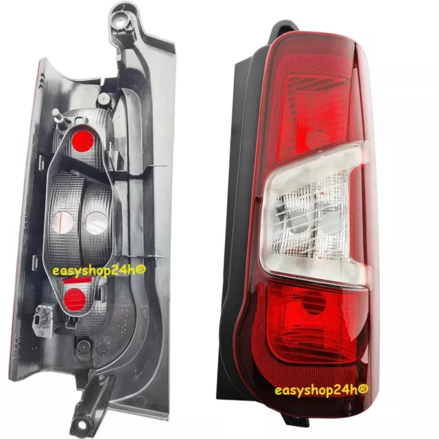 Faro Fanale Fanalino Posteriore Dx Per Berlingo Combo Proace Partner Rifter Stop