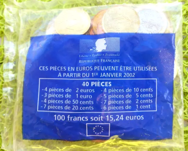 Starter kit France 1999 - 2001 - Les Premiers Euros -Scellé !NEUFS