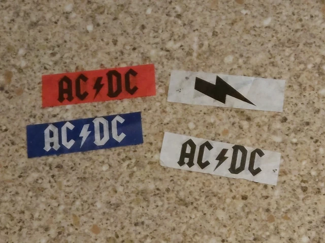 AC/DC CONFETTI WEMBLEY Stadium 3rd July 2024 4 Pieces £9.99 - PicClick UK