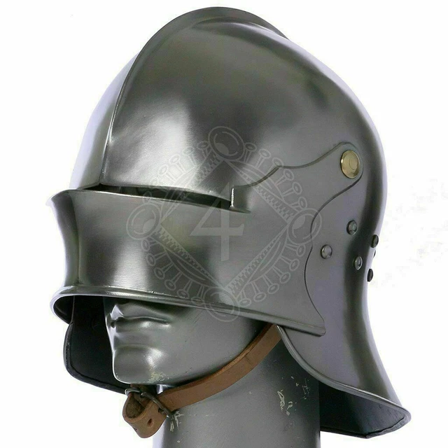MEDIEVAL KNIGHT GERMAN Sallet Helmet Battle Warrior Steel