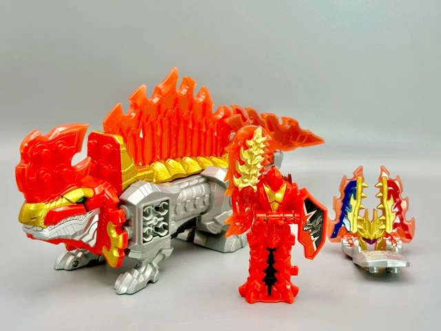 POWER RANGERS DINO Fury Ryusoulger DX DimeVolcano Dimetro Blazing ...