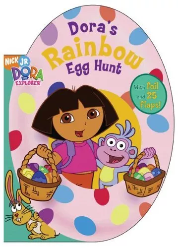 Doras Rainbow Egg Hunt Board B (Dora the Explor... by Larsen, Kirsten Board book