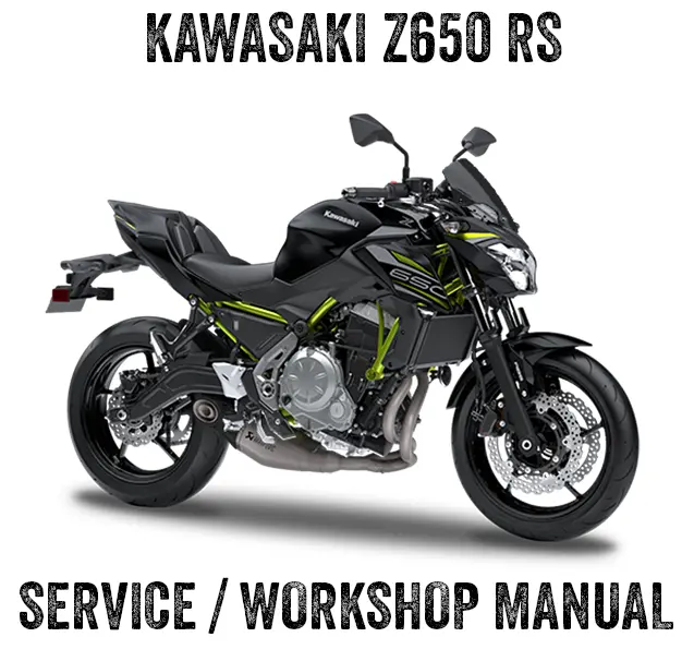 2017-2019 Kawasaki Z650 RS Workshop Service Repair Manual eBook PDF on CD