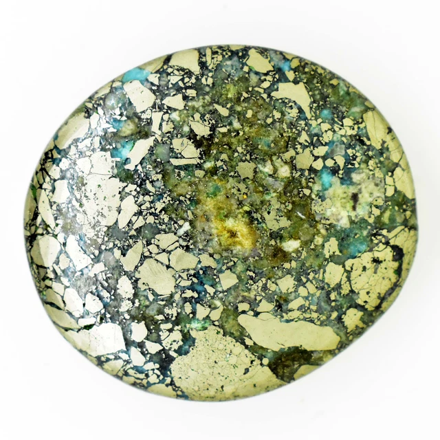 71.75 Ct Natural Arizona Morenci Blue Turquoise Cabochon Certified Gemstone