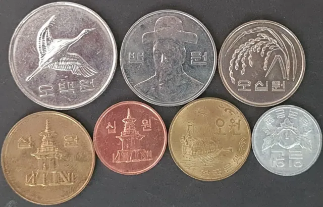 South Korea Coin Set