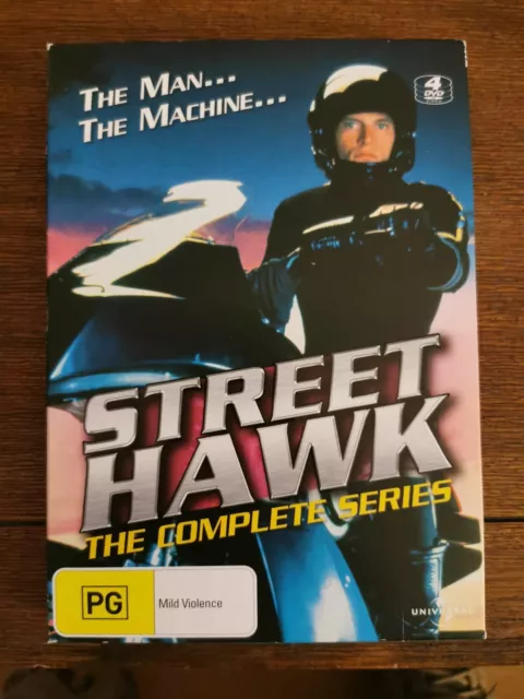 Street Hawk The Complete Series DVD (4 discs) Region 4  Free Post. RARE!