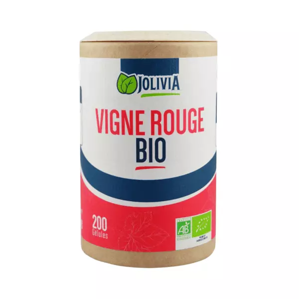 Vigne Rouge Bio - 200 gélules végétales de 250 mg