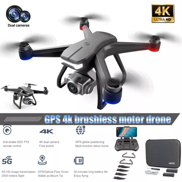 Drone GPS 4DRC F11 FPV con fotocamera 1080P HD selfie Follow Me quadricottero