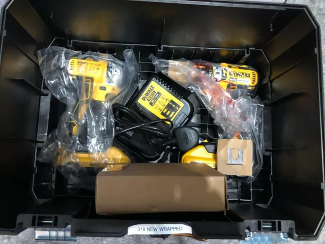 DEWALT CORDLESS TWIN Pack Drill Impact Driver Brushless DCK2510L3T