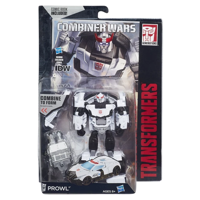 TRANSFORMERS GENERATIONS COMBINER Wars Deluxe Class PROWL with