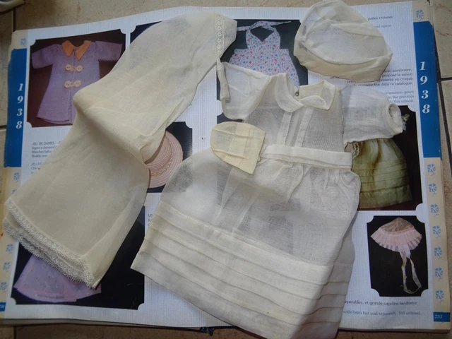 POUR POUPEE ANCIENNE Bleuette ensemble vêtements Gautier Languereau ? EUR 120,00 - FR