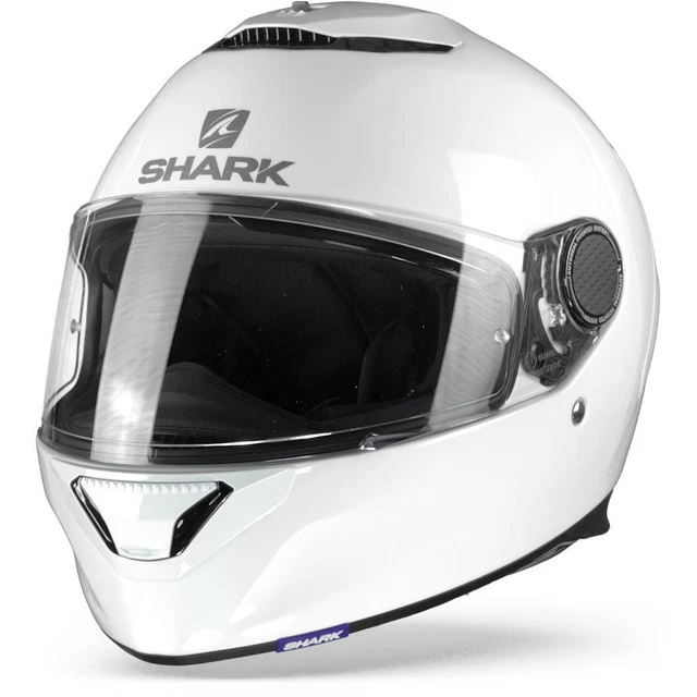 Shark Spartan 1.2 Blank WHU White Full Face Helmet