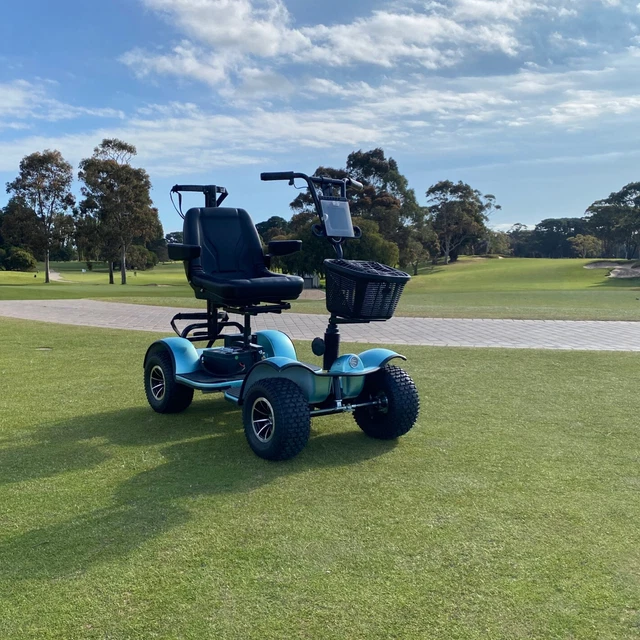 GRASSHOPPER SE3 SINGLE SEAT GOLF CART, BUGGY.1000w MOTOR. LITHIUM. WHISPER QUIET