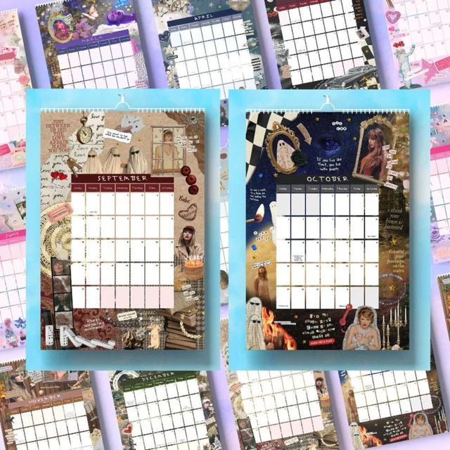 TIME PLANNING ERAS Tour 2025 Wall Calendar Hanging Calendar Home
