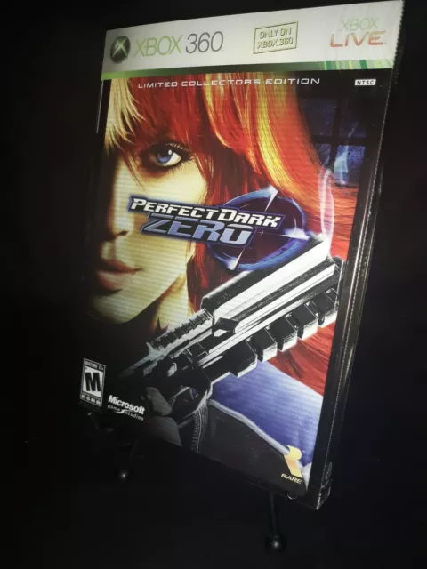 Perfect Dark Zero Limited Collectors Edition Microsoft Xbox 360 Steelbook CIB