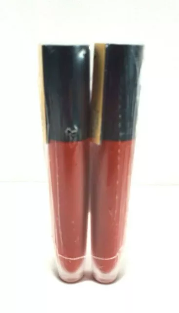 Mancha de color labial mate duradera L'Oreal Paris Rouge Signature #452 empoderado 2 piezas