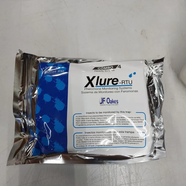X-lure RTU is a diamond-shaped trap that's made for baiting and capturing pantry