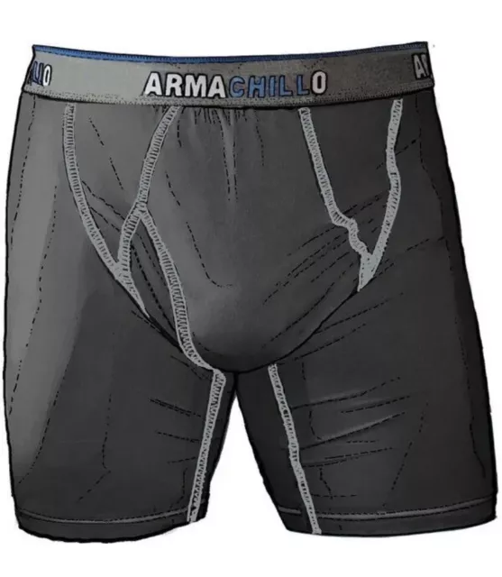 Duluth Trading Co Men's Armachillo Cooling Boxer Briefs RM7 Light Gray  Large NWT
