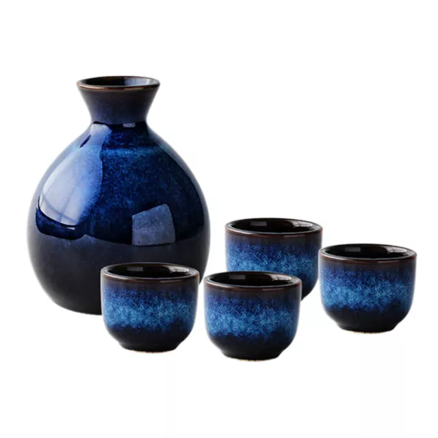 1 Set Keramik Flasche Süssigkeit Container Japanischen Sake Krug Keramik