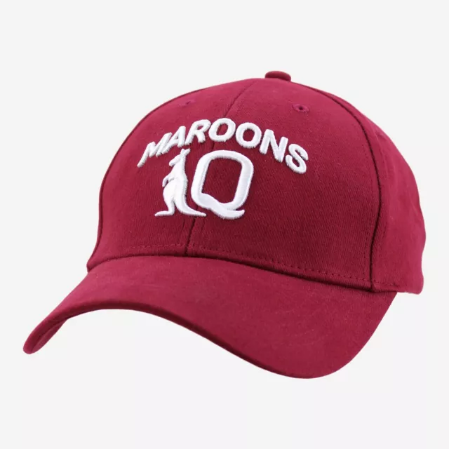 NRL Onside Cap Hat - Queensland Maroons - Curved Brim - State Of Origin - QLD