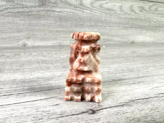 Rose Pink Marble / Onyx Stone Replacement Pawn Chess Piece