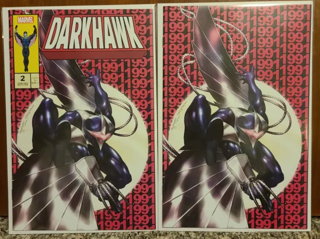 Darkhawk #2 Miguel Mercado Exclusive Variant Set Nm Amazing Spiderman 300 Homage