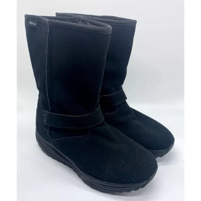 Skechers Women's Black Shape Ups XF Bollard Boot sz 9 (S1186) Skechers Women's Black Shape Ups XF Bollard Boot sz 9 (S1186)
