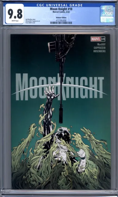 Moon Knight #10  Walmart Exclusive Variant  Marvel Comics  1st Print  CGC 9.8