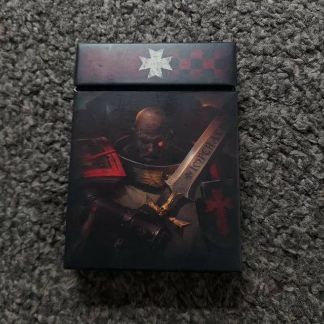 Warhammer 40k Games Workshop -Data cards: black Templars limited edition