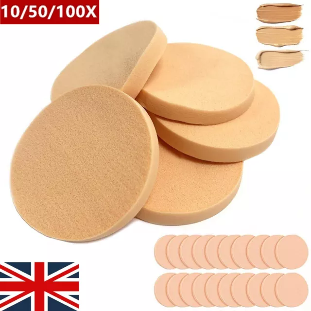 5-100X PRO Makeup Sponges Puffs Soft Cosmetic Blender Foundation Make-up Tools