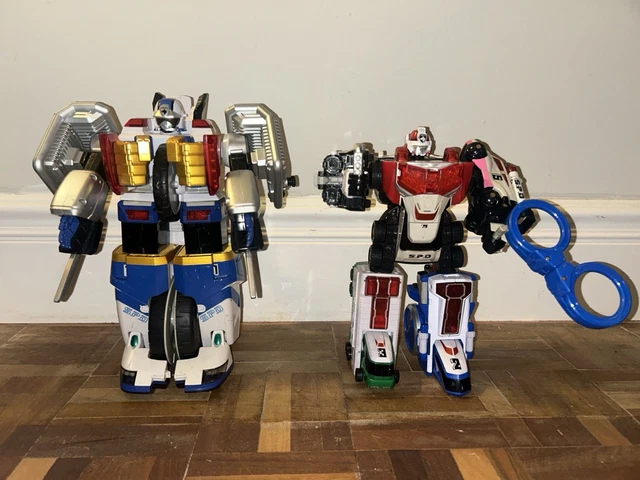 POWER RANGERS SPD Delta Megazord OmegaMax Cycle Bundle £135.88 ...
