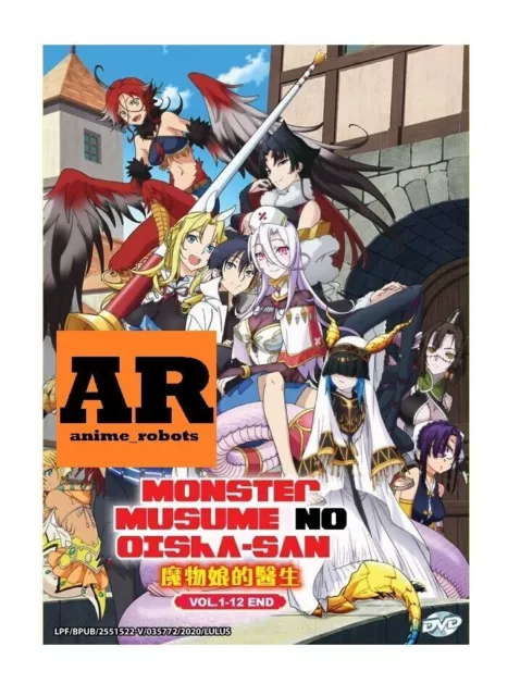 MONSTER GIRL DOCTOR Monster Musume no Oisha-san Vol.1-12.END English Dubbed  DVD £30.47 - PicClick UK