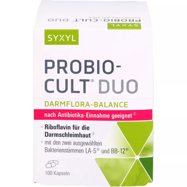 SYXYL Probio-Cult Duo Darmflora-Balance Kapseln, 100 St. Kapseln 13837308