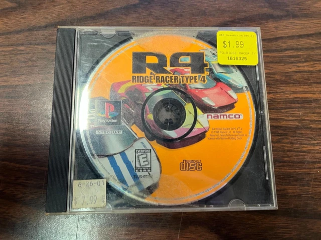 Ridge Racer – Sony PlayStation 1 (1995) – Disque Seul – État Correct