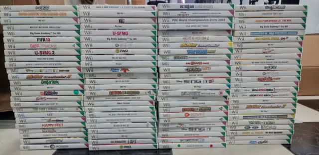 Bundle Job Lot 2 - Nintendo Wii - 100x Mixed Games